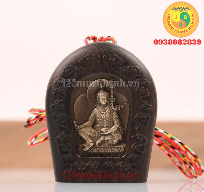 Mặt dây chuyền Đại Sư Liên Hoa Sinh bằng đồng