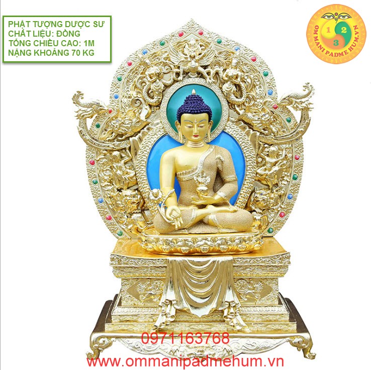 TƯỢNG ĐỒNG PHẬT DƯỢC SƯ