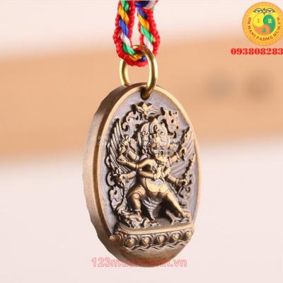 Mặt dây chuyền Phổ Ba Kim Cang bằng đồng
