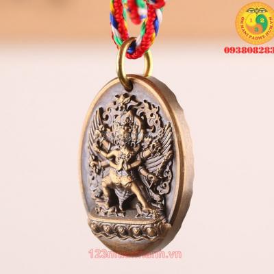 Mặt dây chuyền Phổ Ba Kim Cang bằng đồng