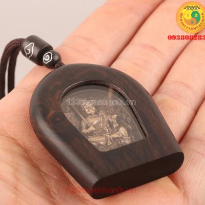 Mặt dây chuyền Bất Động Minh Vương bằng đồng
