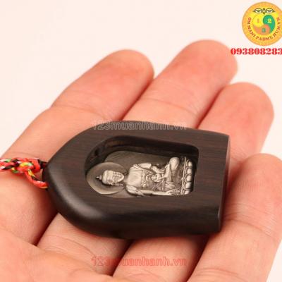 Mặt dây chuyền Phật Dược Sư bằng đồng