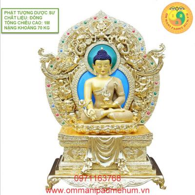 TƯỢNG ĐỒNG PHẬT DƯỢC SƯ