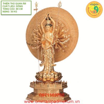 Tượng đồng Thiên Thủ Thiên Nhãn