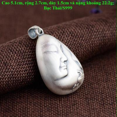 Mặt dây chuyền hình Phật và Liên Hoa